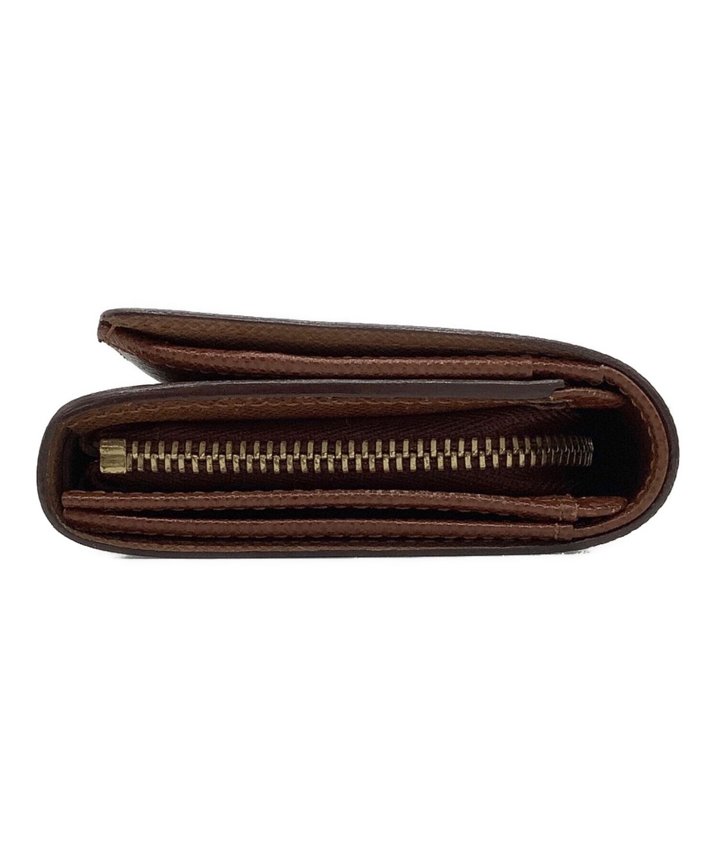 [Pre-owned] LOUIS VUITTON Monogram portmonnaie bière trésor wallet with two compartments M61730