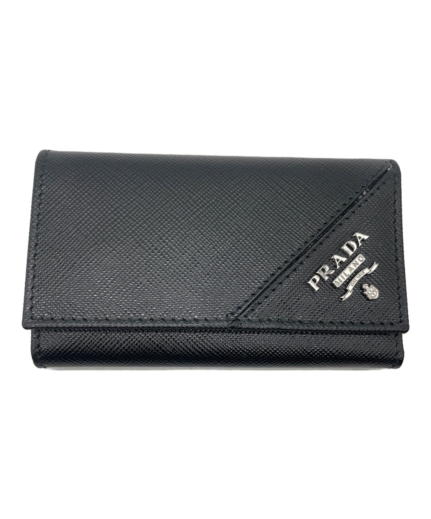 [Pre-owned] PRADA Saffiano Key Case