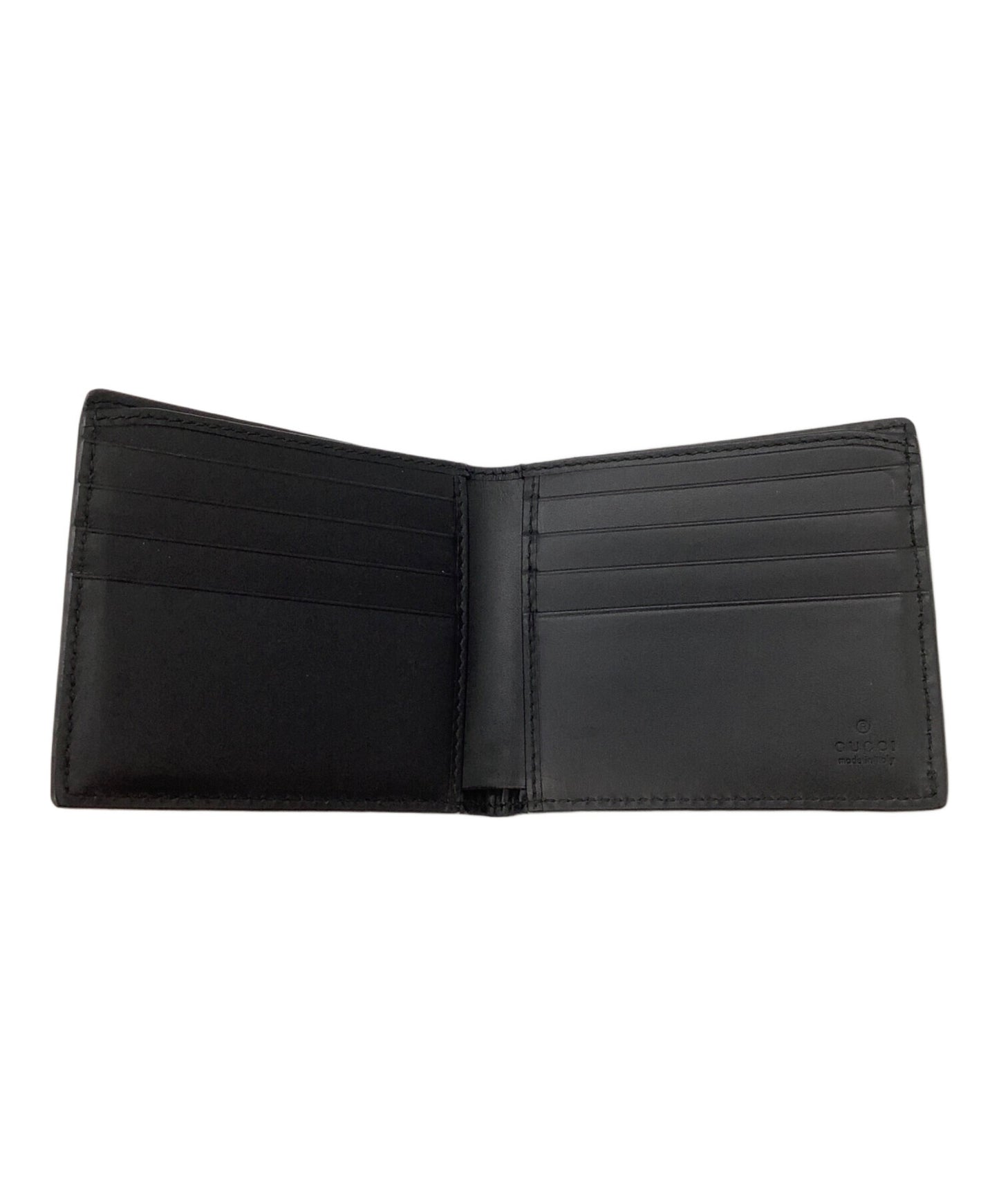 [Pre-owned] GUCCI Bifold wallet Guccissima 473916