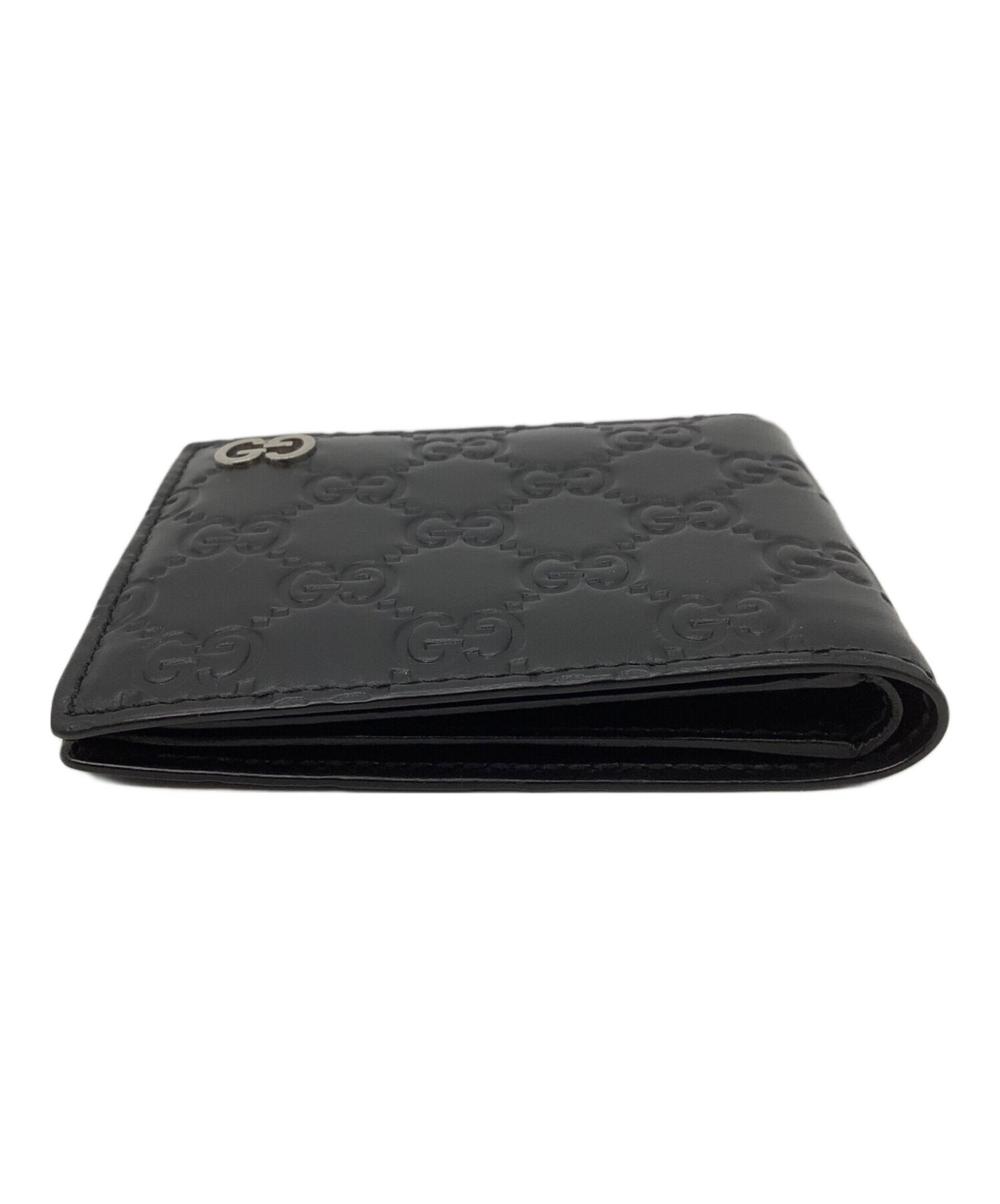 [Pre-owned] GUCCI Bifold wallet Guccissima 473916