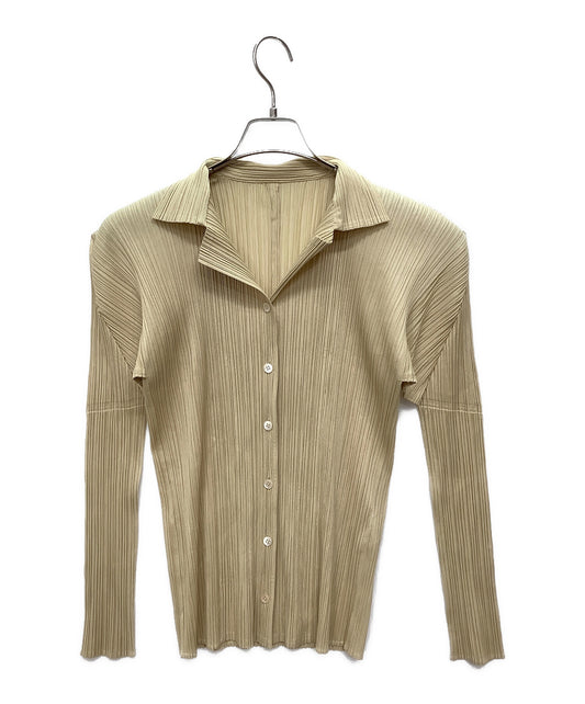 [Pre-owned] PLEATS PLEASE pleated shirt PP04-JK624