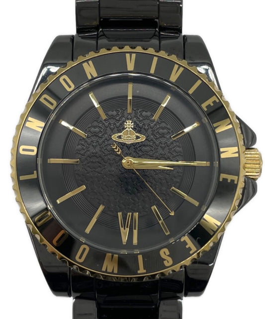 [Pre-owned] Vivienne Westwood wristwatch VV048GDBK