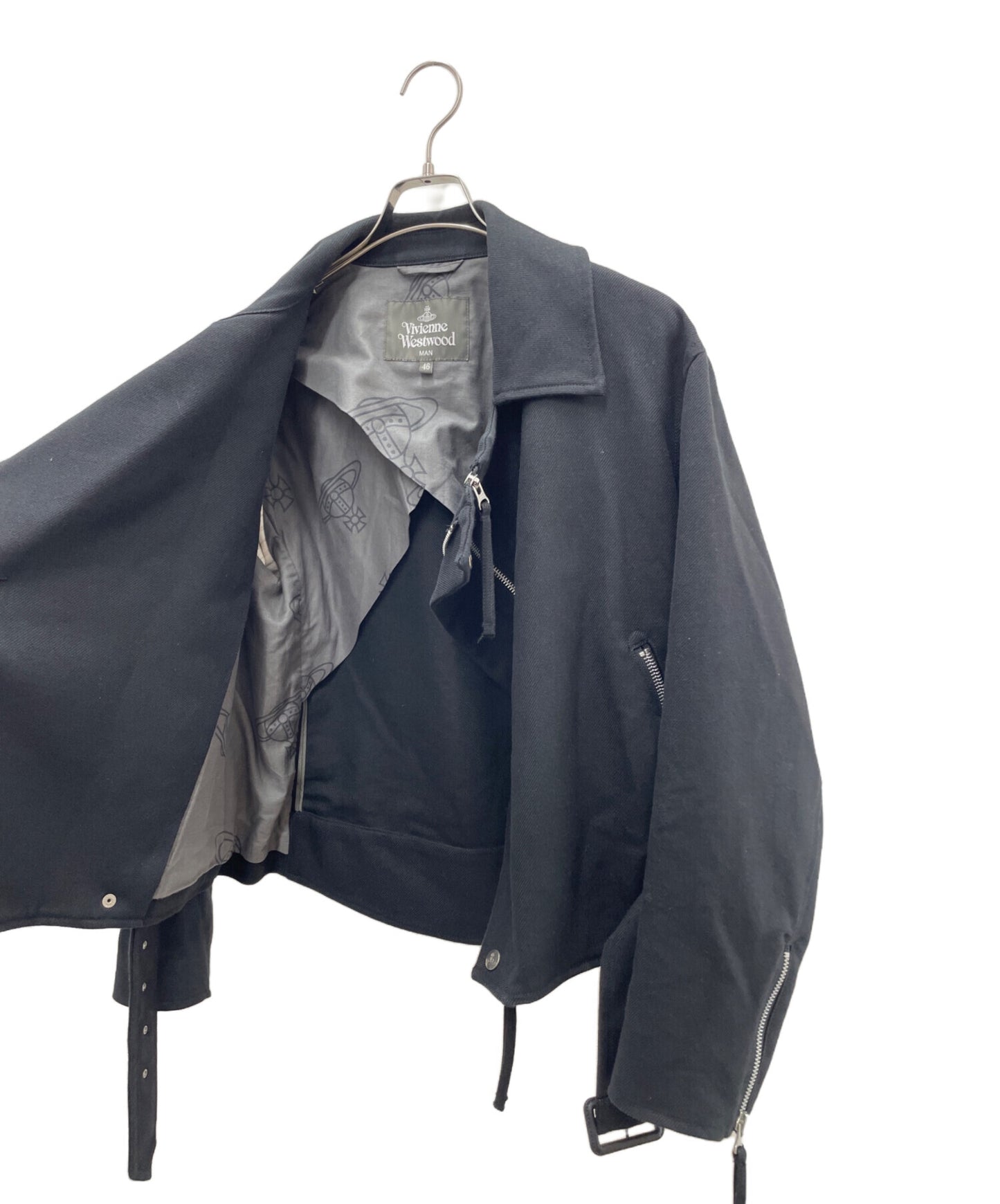 [Pre-owned] Vivienne Westwood man double riders jacket VW-V1-79494