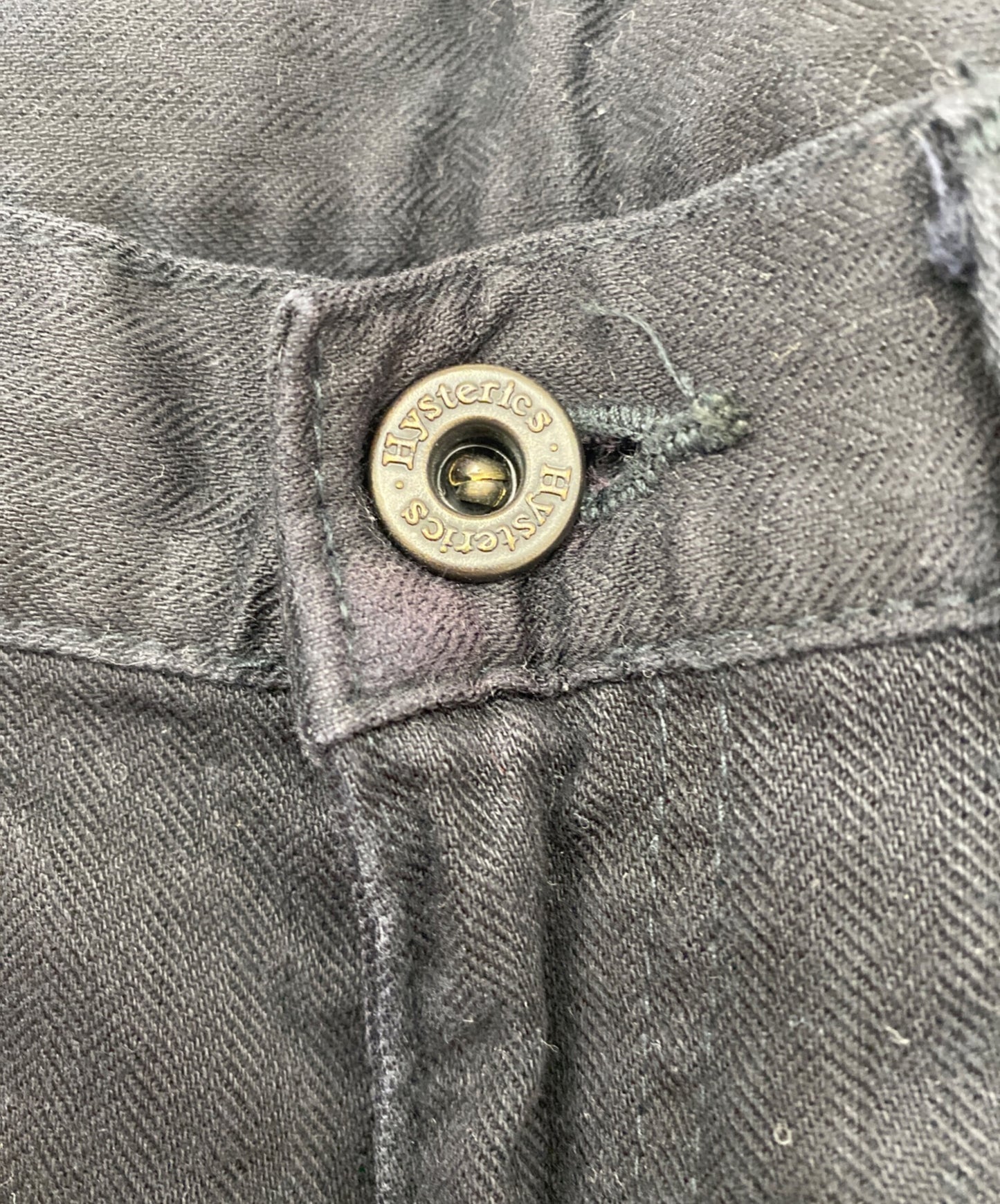 [Pre-owned] Hysteric Glamour Black Denim 3AP-2902