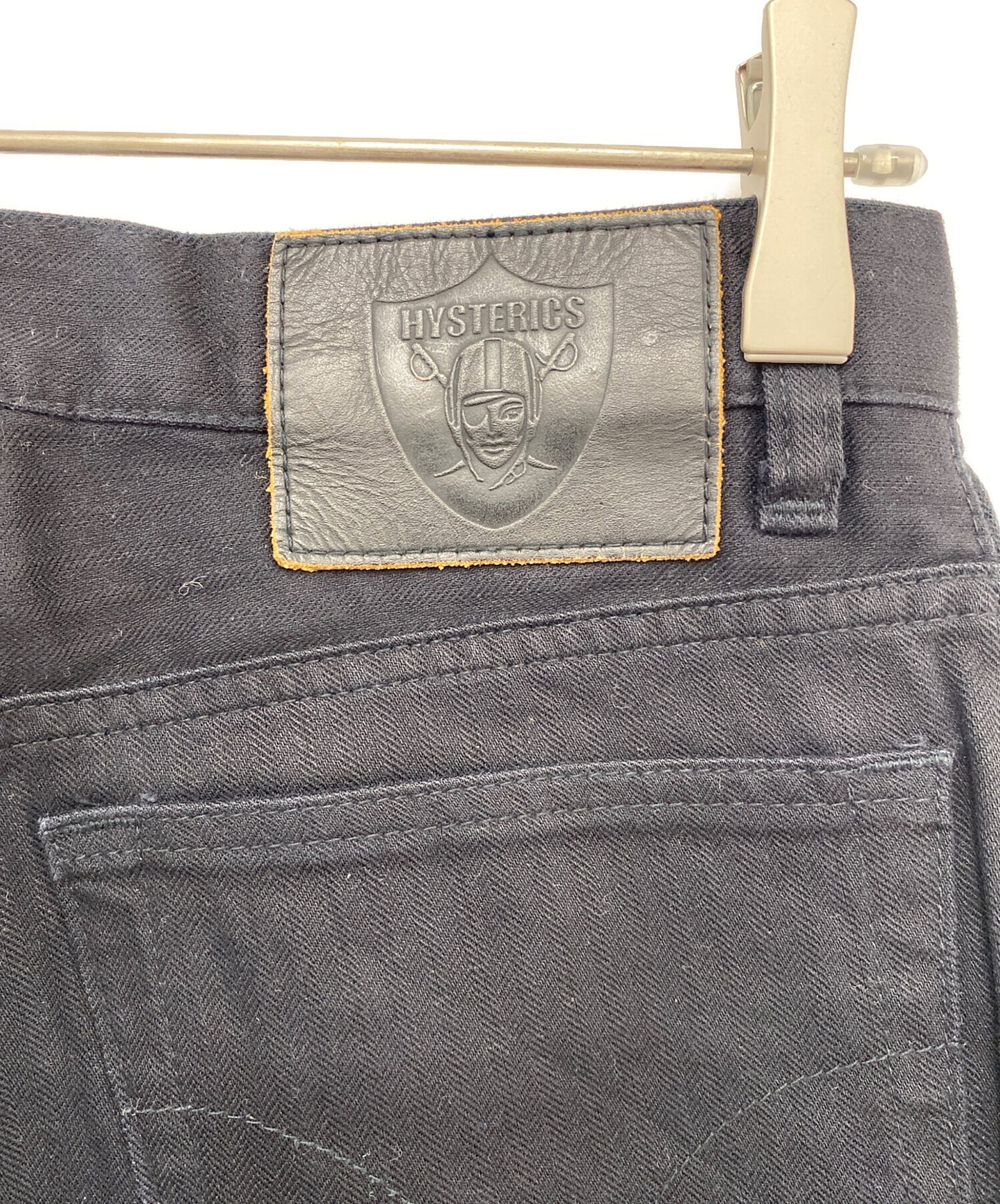 [Pre-owned] Hysteric Glamour Black Denim 3AP-2902