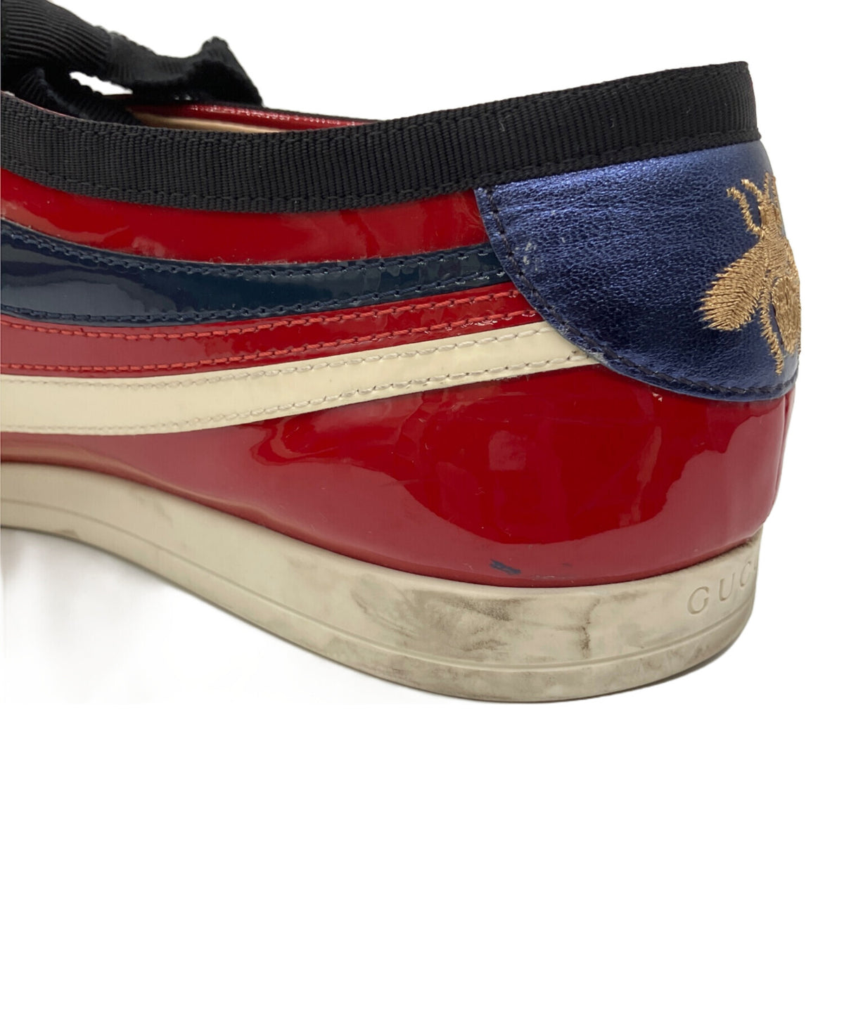 [Pre-owned] GUCCI enameled shoes 483267