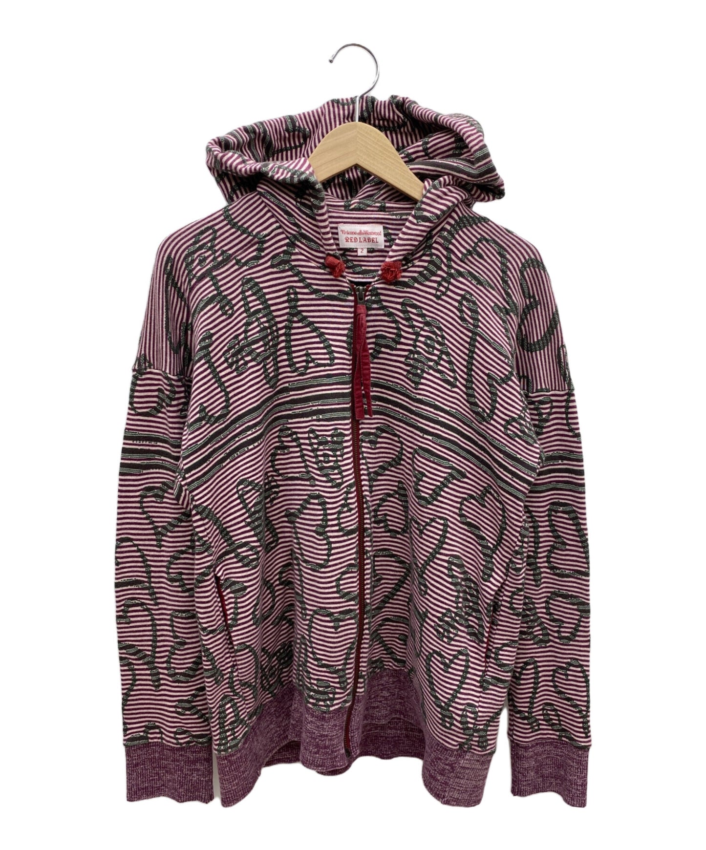 [Pre-owned] Vivienne Westwood RED LABEL All-over patterned parka 16-01-391020