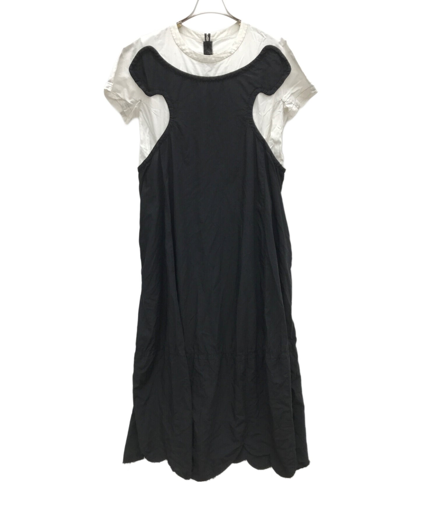 [Pre-owned] COMME des GARCONS COMME des GARCONS Cutout Maxi Short Sleeve Dress RA-O007
