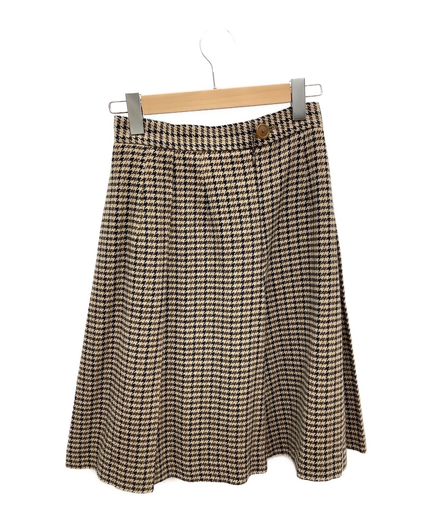 [Pre-owned] Vivienne Westwood RED LABEL Staggered plaid skirt 17-12-722003