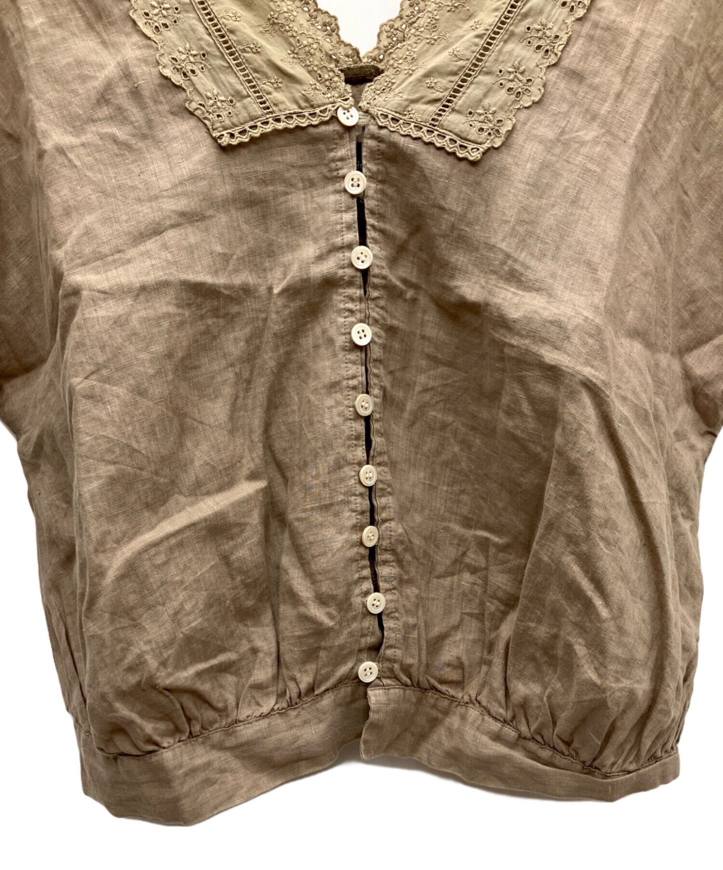 [Pre-owned] tricot COMME des GARCONS short-sleeved blouse TG-B021