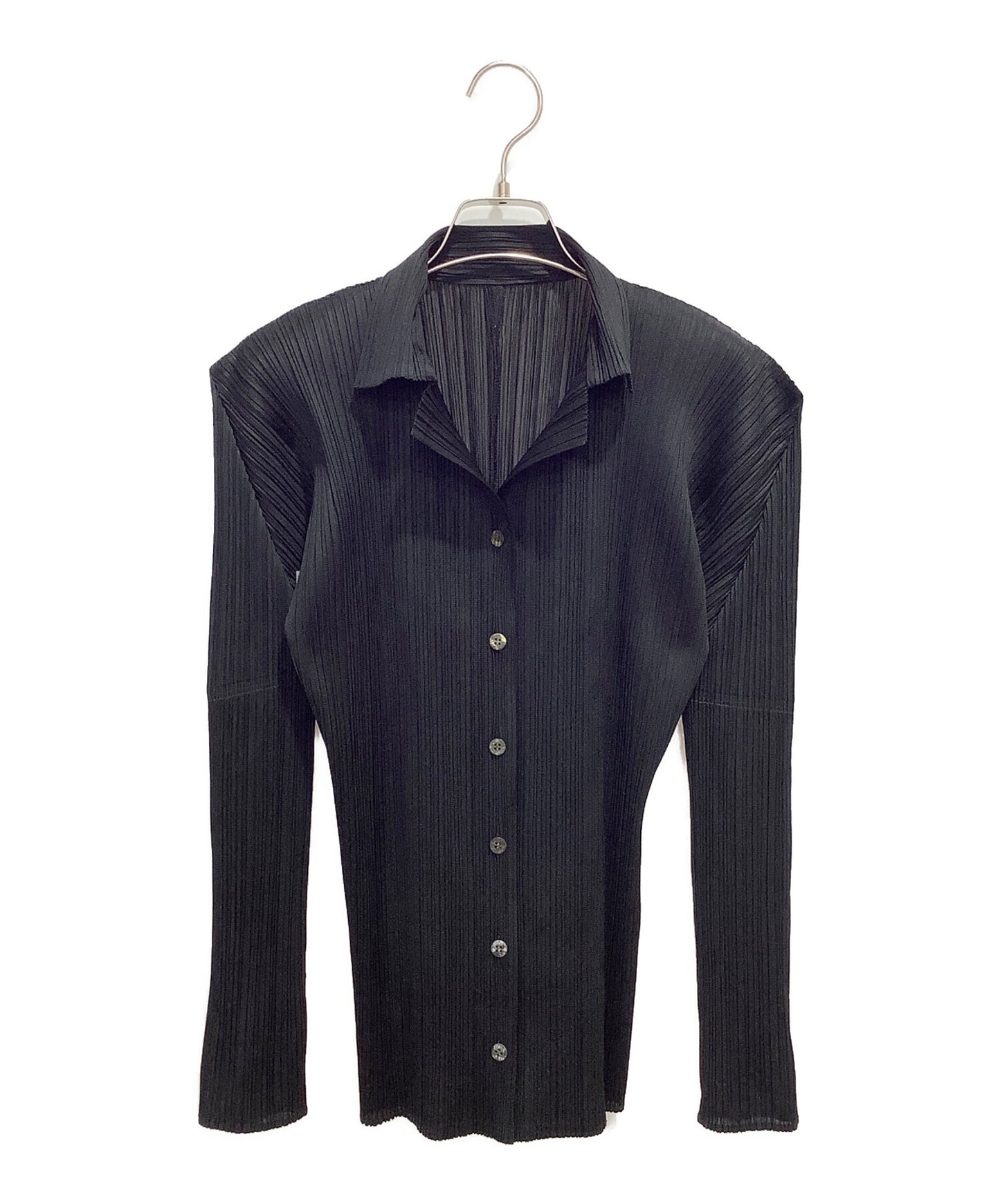 [Pre-owned] PLEATS PLEASE Pleated long-sleeved shirt PP04-JK624