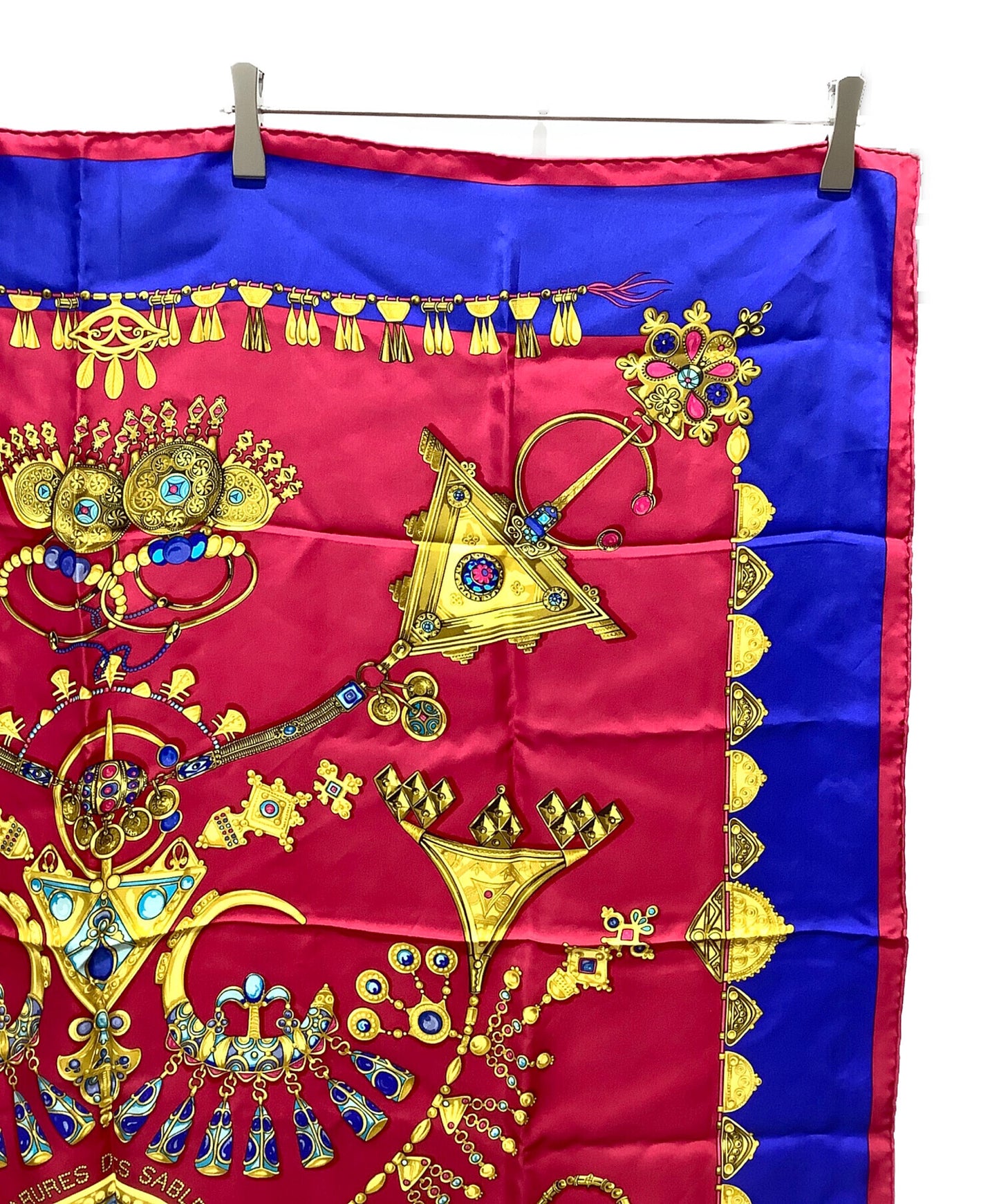 [Pre-owned] HERMES Carré 90 "PARURES DES SABLES" scarf