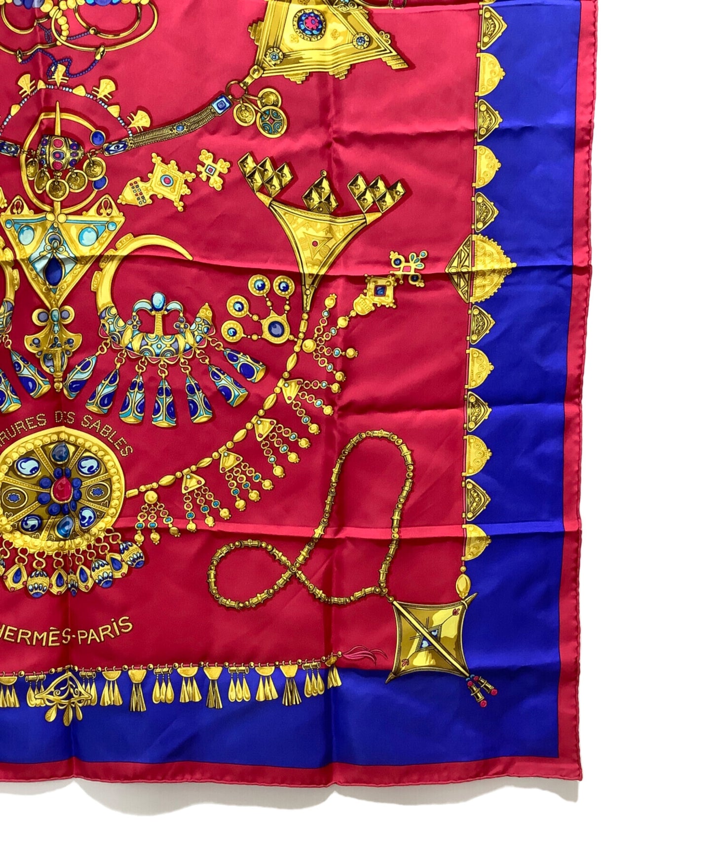 [Pre-owned] HERMES Carré 90 "PARURES DES SABLES" scarf