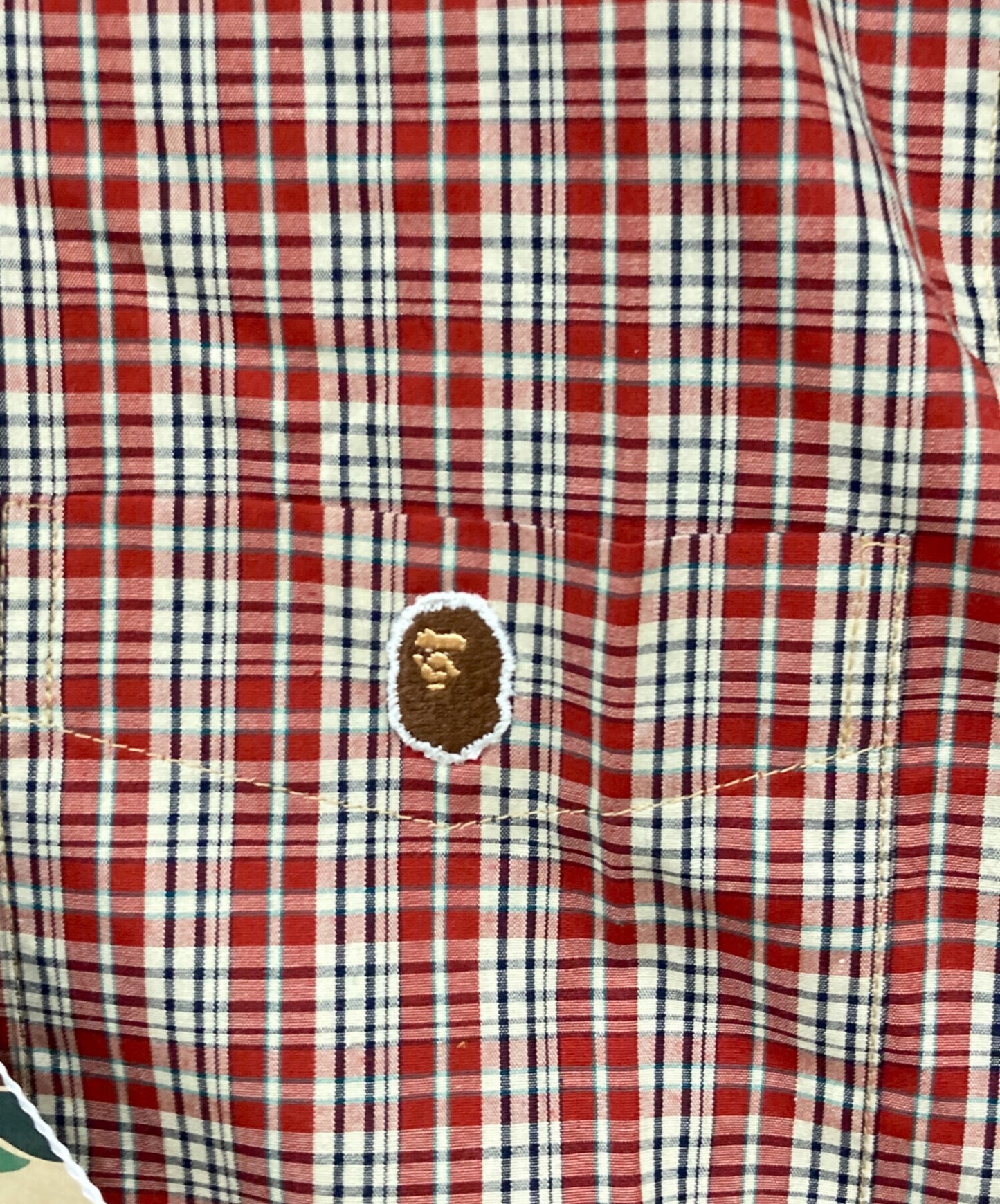 [Pre-owned] A BATHING APE long-sleeved shirt 131-027