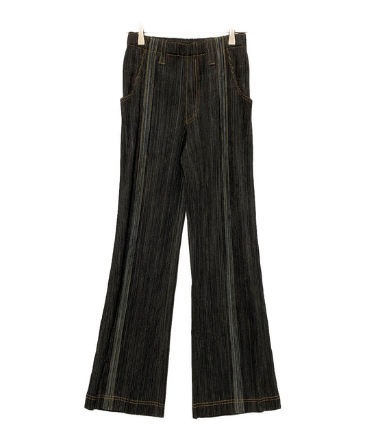 [Pre-owned] PLEATS PLEASE denim-style pleated pants pp91-jf423