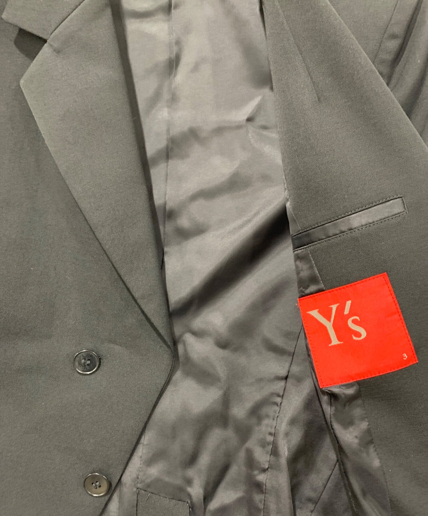 [Pre-owned] Y's Red Tag Design Short Jacket YX-J55-150