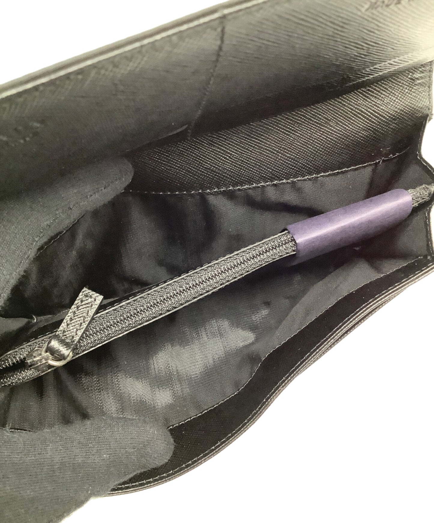 [Pre-owned] PRADA long wallet M201