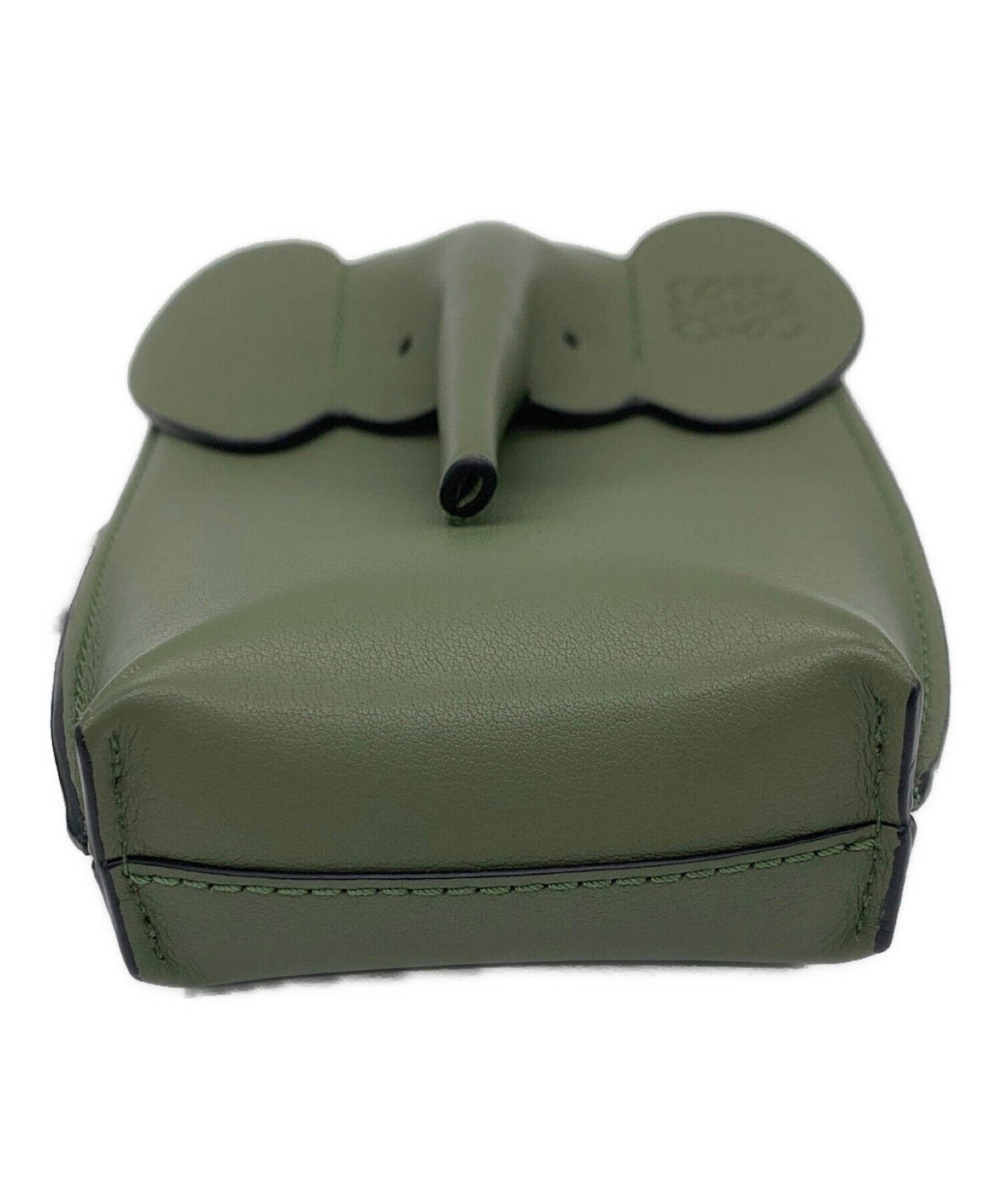 [Pre-owned] LOEWE ELEPHANT POCKET AVOCADO C623B02X03