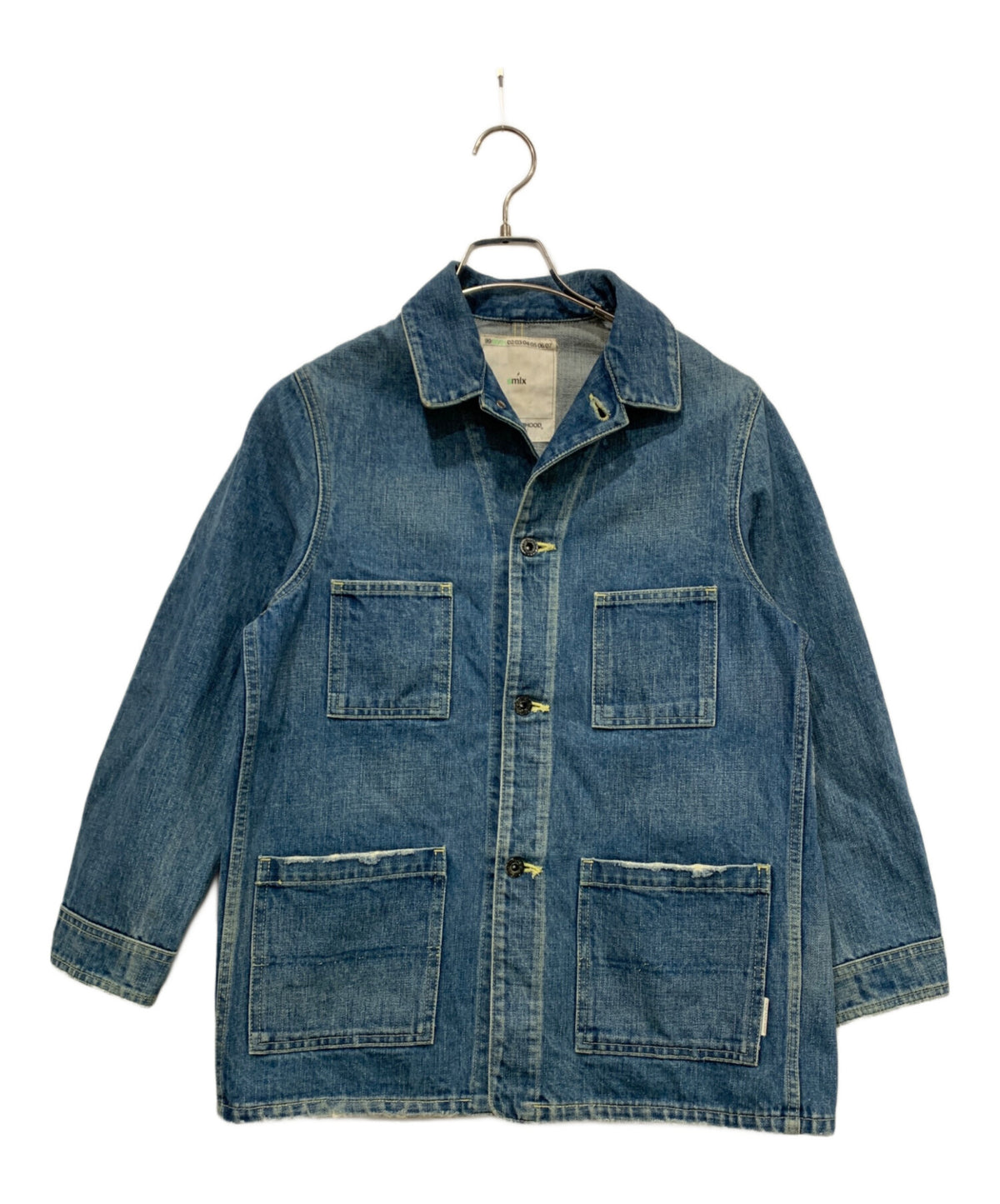 [Pre-owned] NEIGHBORHOOD denim coverall DCNH-10