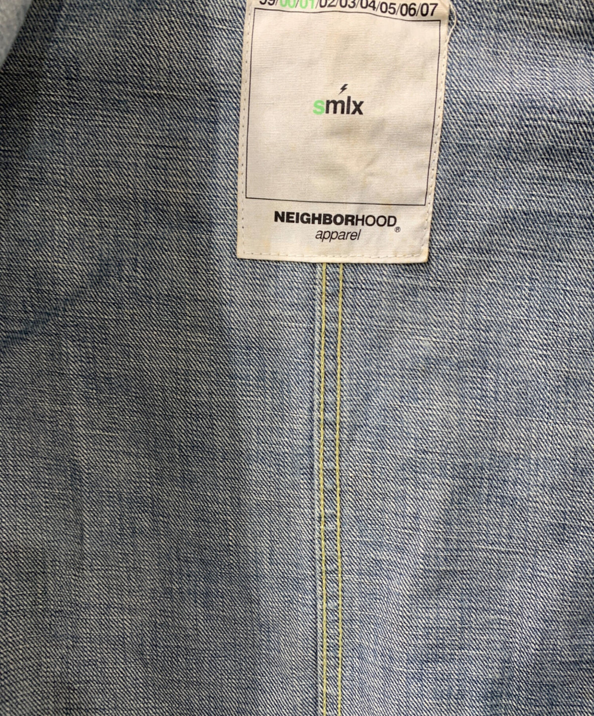 [Pre-owned] NEIGHBORHOOD denim coverall DCNH-10