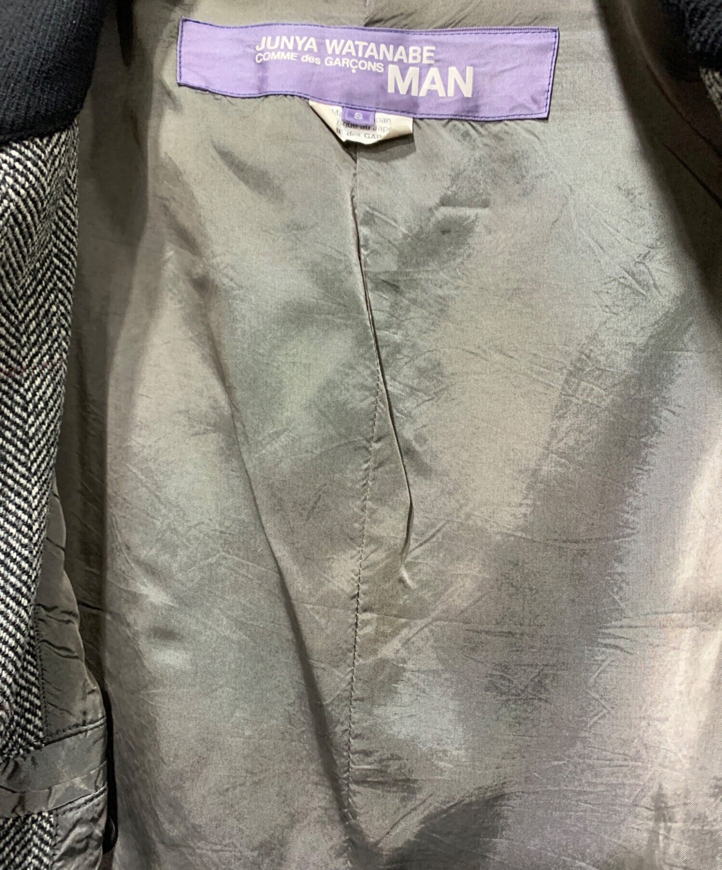 [Pre-owned] COMME des GARCONS JUNYA WATANABE MAN Material Switching Coat WL-J016