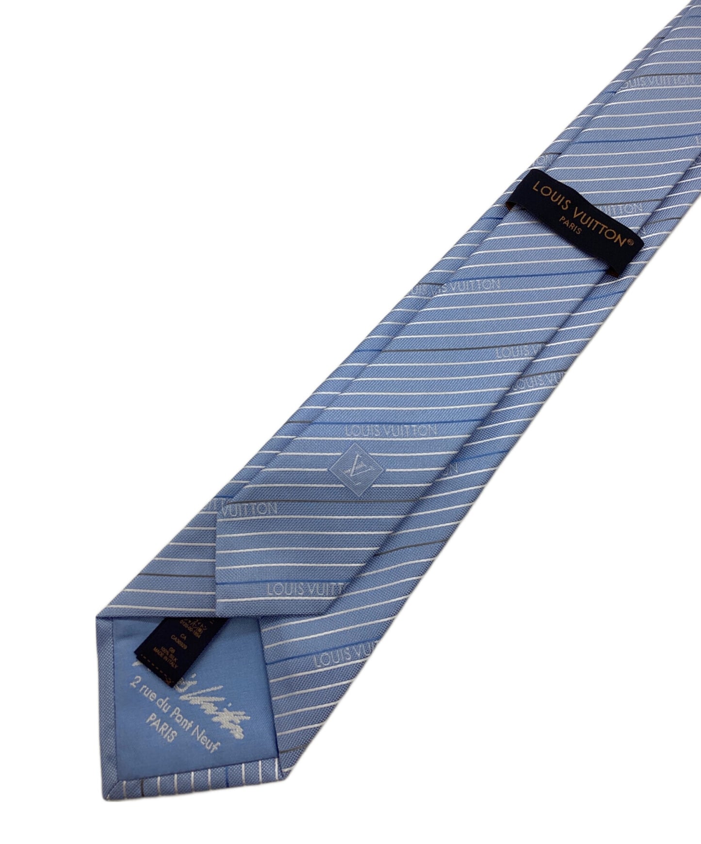 [Pre-owned] LOUIS VUITTON Tie LV Diagonal 7CM M79409