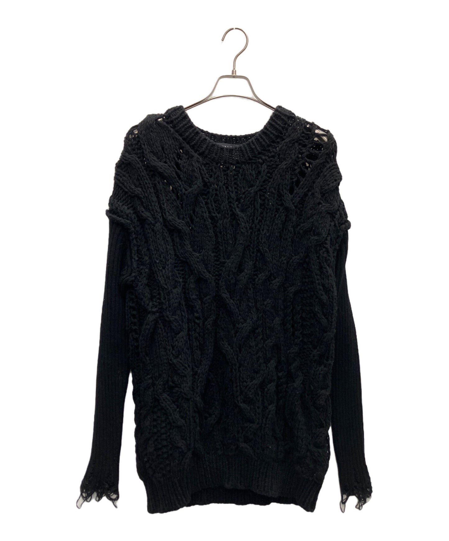 [Pre-owned] JUNYA WATANABE COMME des GARCONS Crush Design Sweater JL-N022