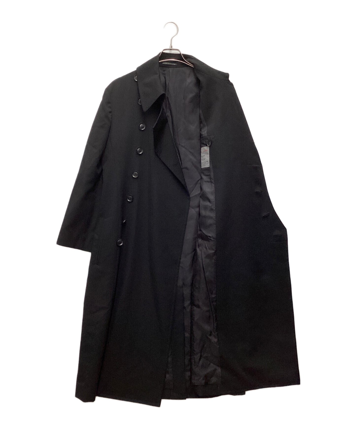 [Pre-owned] yohji yamamoto+noir POUR HOMME WOOL GABARDINE SMOOTH COAT TeroTero Coat NR-C07-100