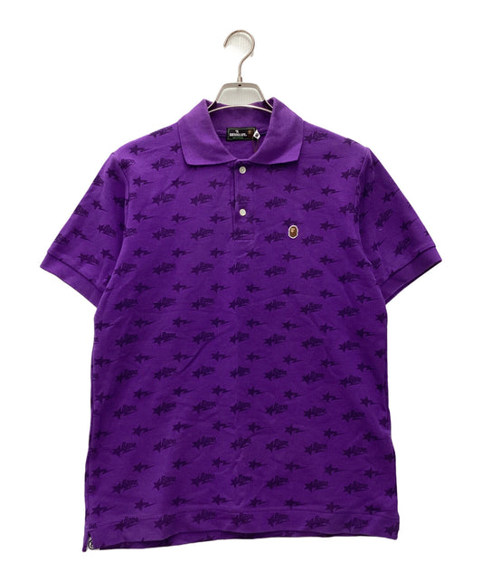 [Pre-owned] A BATHING APE short-sleeved polo shirt