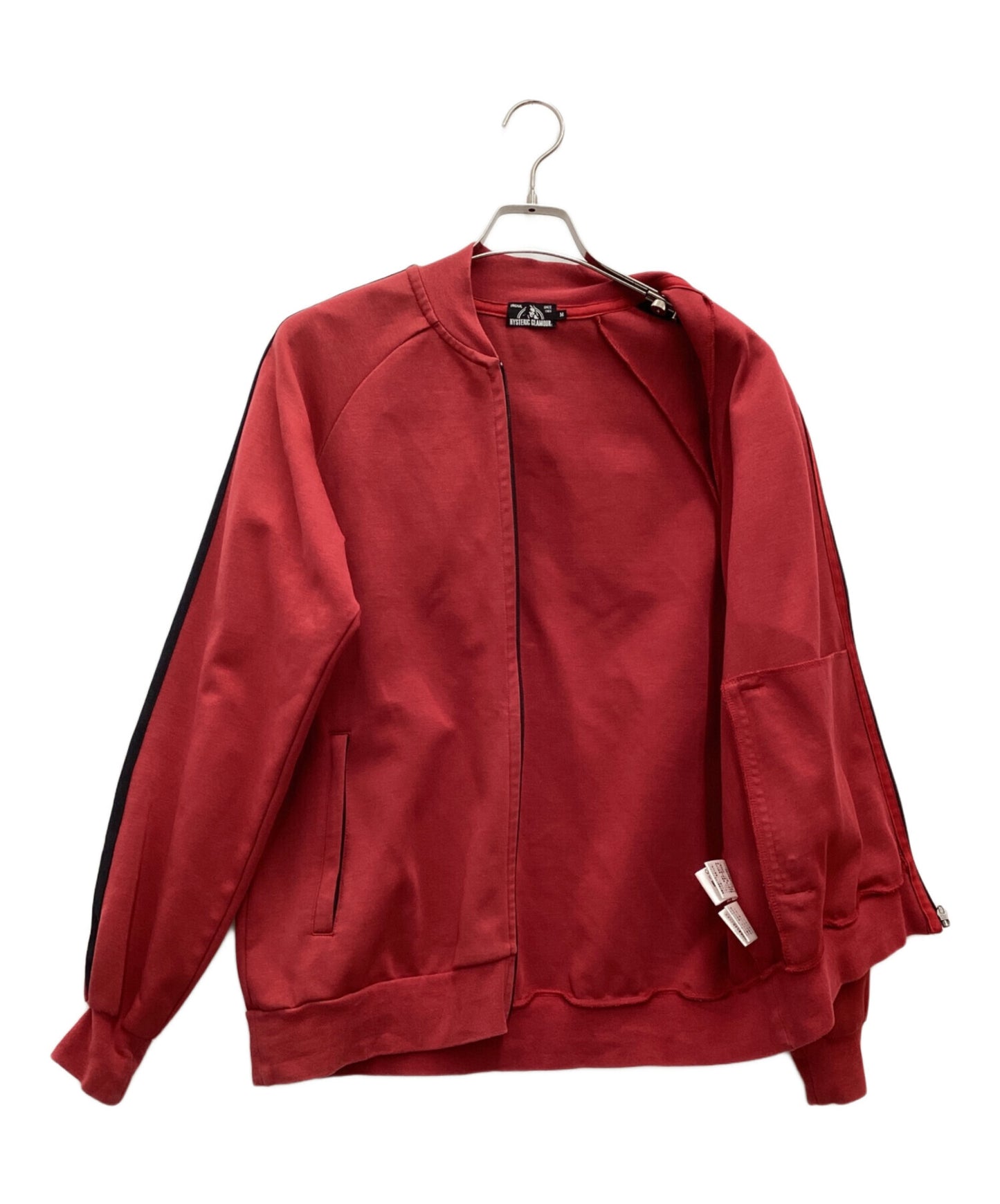 [Pre-owned] Hysteric Glamour SPUR LOGO Logo Print Zip-Up Track Jacket 02193CJ02