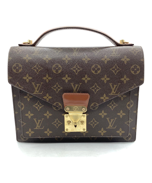 [Pre-owned] LOUIS VUITTON Monogram Monceau Clutch Bag M51185