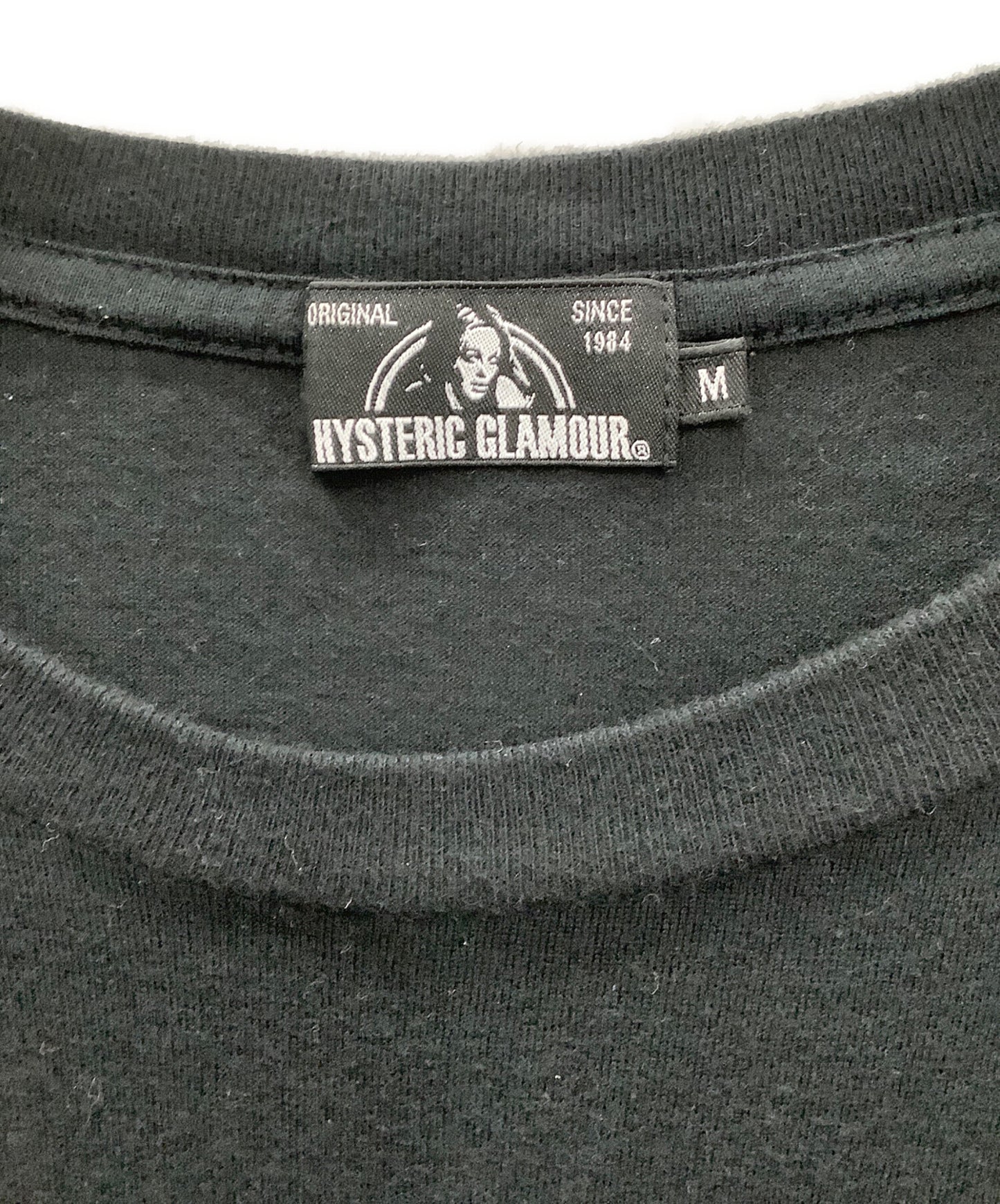 [Pre-owned] Hysteric Glamour Girl Print T-Shirt 02193CT04