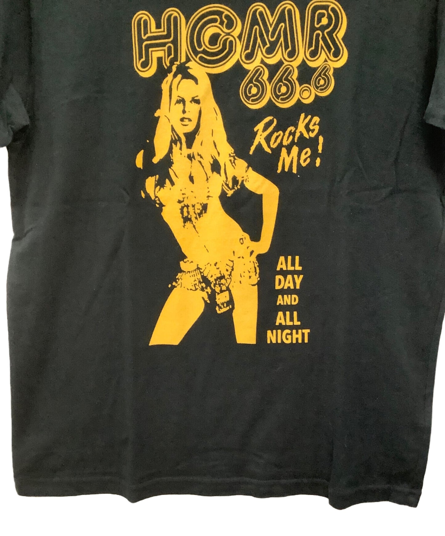 [Pre-owned] Hysteric Glamour Girl Print T-Shirt 02193CT04