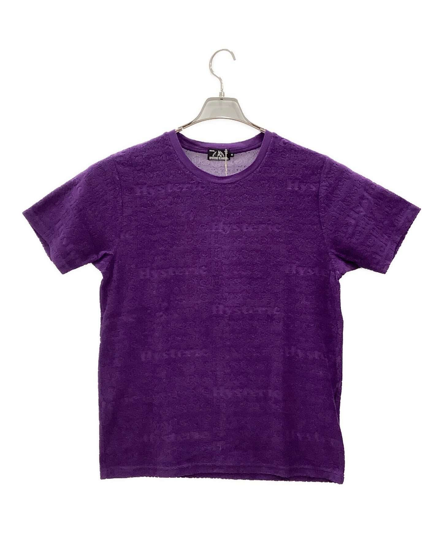 [Pre-owned] Hysteric Glamour Hysteric Glamour HYS all-over jacquard T-shirt 02191CT38