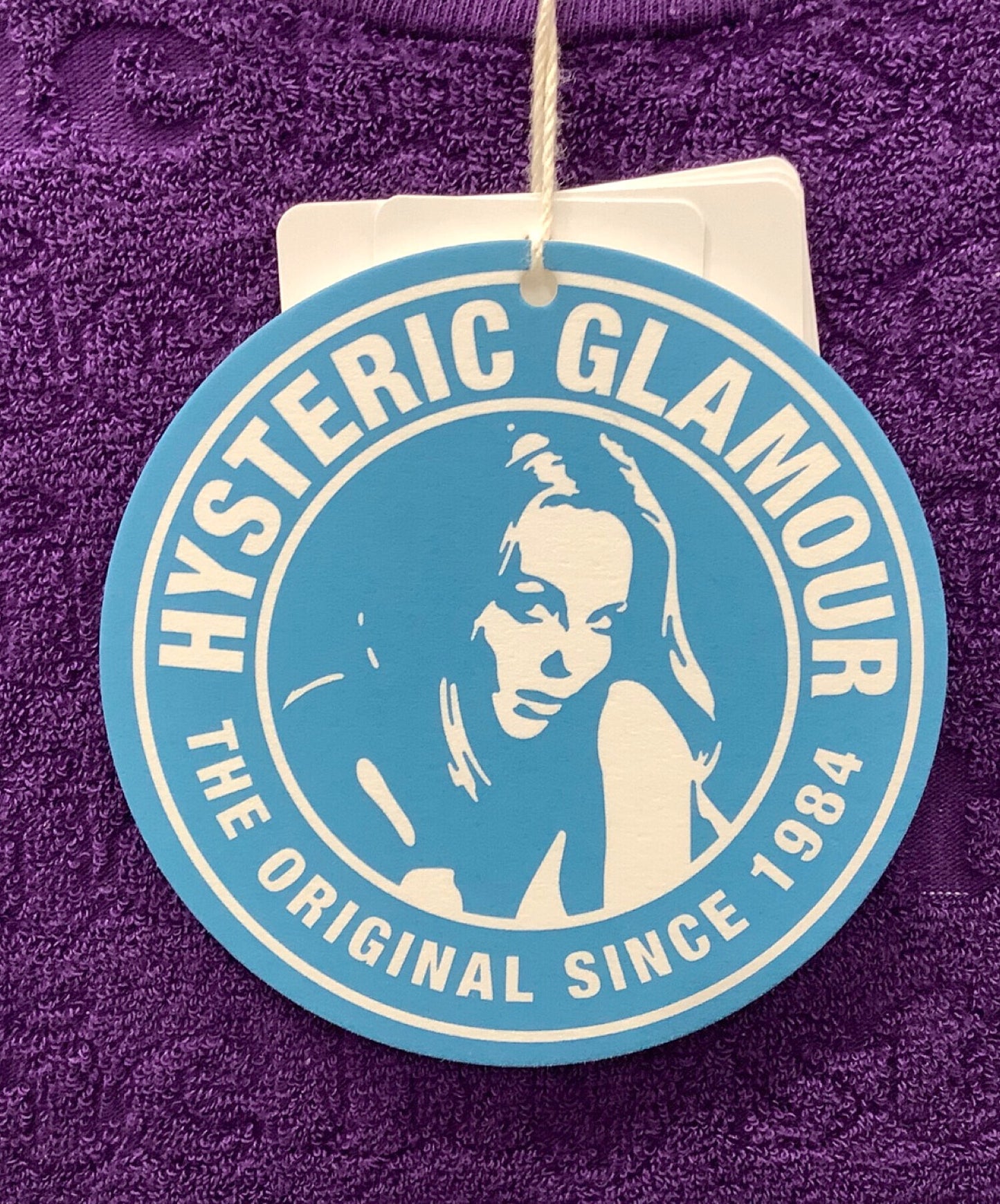 [Pre-owned] Hysteric Glamour Hysteric Glamour HYS all-over jacquard T-shirt 02191CT38