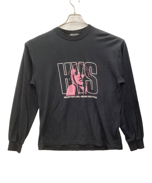 [Pre-owned] Hysteric Glamour NEVER TOO LATE T-shirt 02223CL13