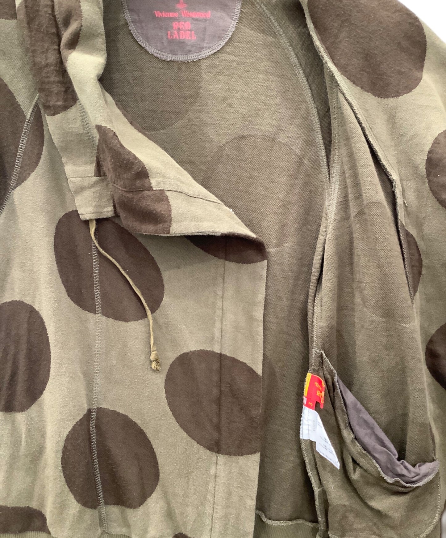 [Pre-owned] Vivienne Westwood RED LABEL Vivienne Westwood RED LABEL deformed zip parka