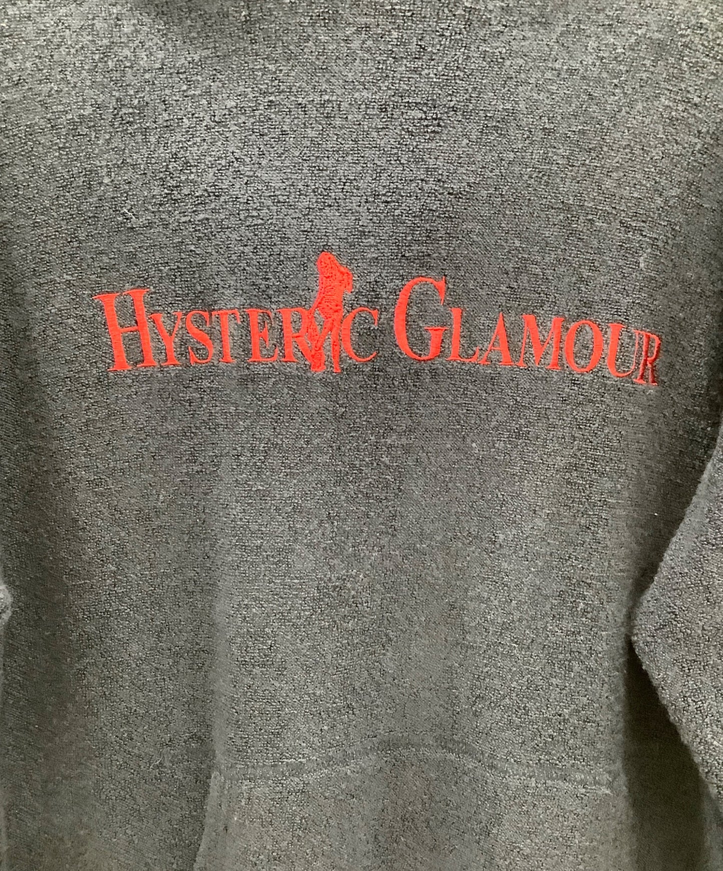 [Pre-owned] Hysteric Glamour Hysteric Glamour HG LOGOTYPE embroidered hoodie 02221CF06