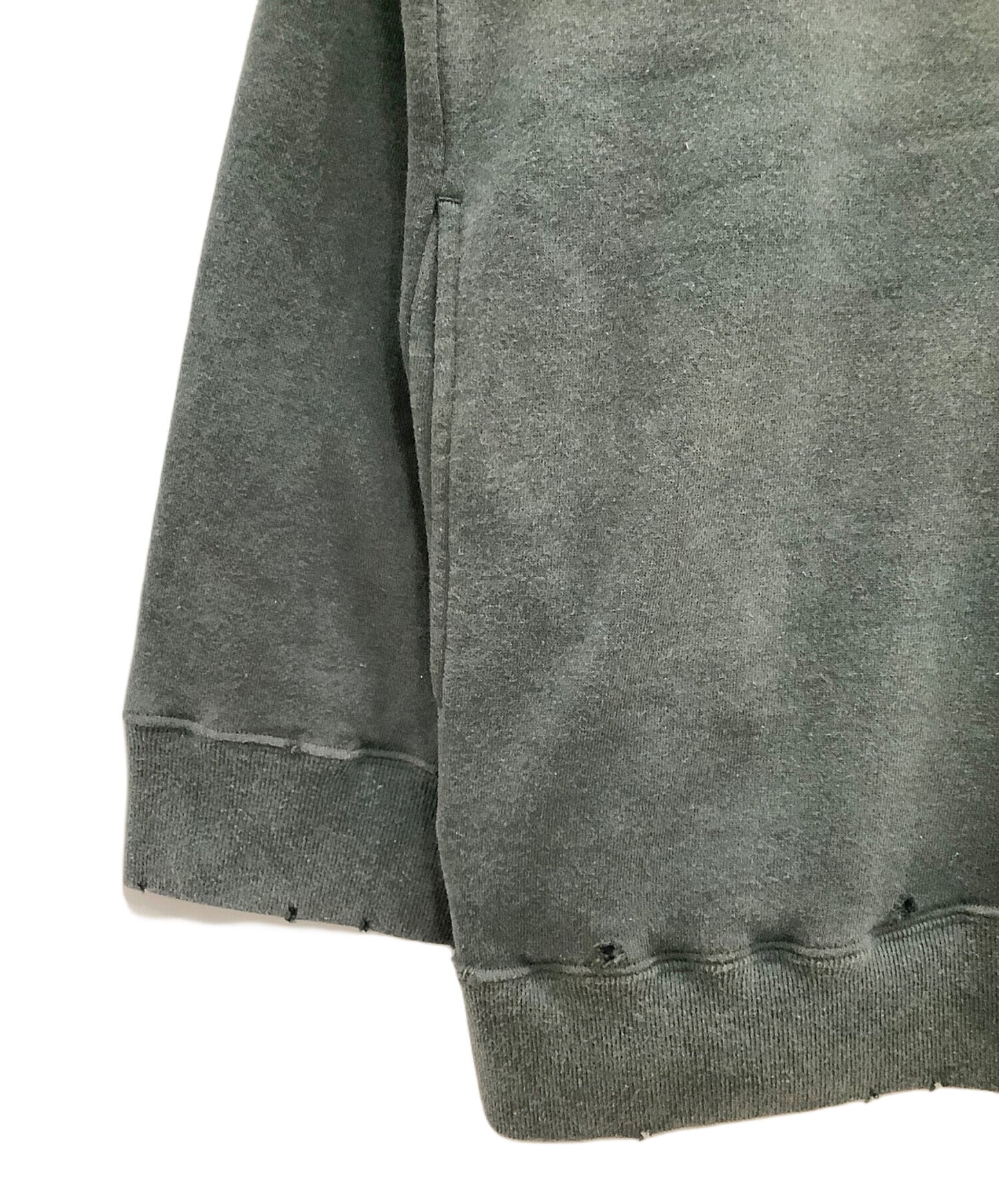 [Pre-owned] UNDERCOVER Wide Sweatshirt UNDERCOVER Green UC1A4802 Rags UC1A4802