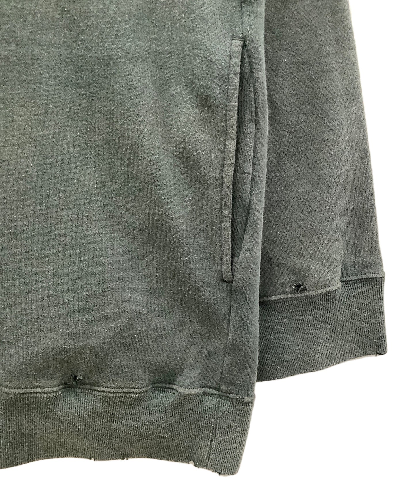 [Pre-owned] UNDERCOVER Wide Sweatshirt UNDERCOVER Green UC1A4802 Rags UC1A4802