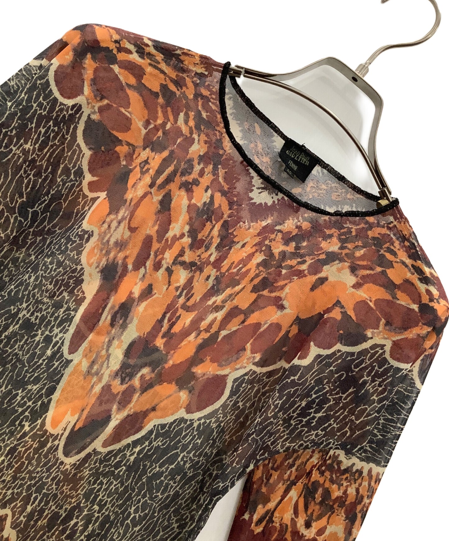 [Pre-owned] Jean Paul Gaultier FEMME long-sleeved cut-and-sew