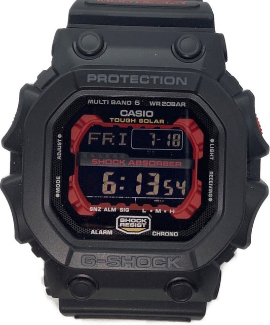 [Pre-owned] CASIO Wristwatch CASIO G-SHOCK GXW-56 Radio Wave Solar with Case Black GXW-56