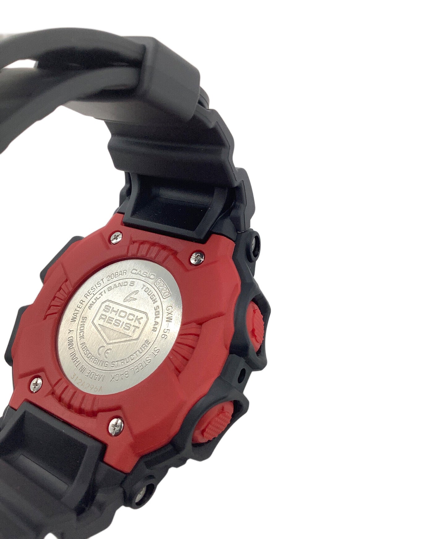 [Pre-owned] CASIO Wristwatch CASIO G-SHOCK GXW-56 Radio Wave Solar with Case Black GXW-56