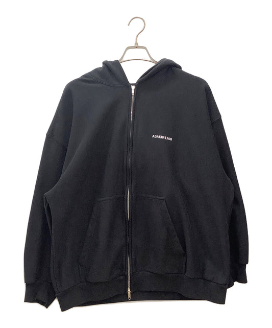 [Pre-owned] BALENCIAGA Mirror Logo Zip Hoodie BALENCIAGA 720424 TNVR3 2022 @ Π 720424 TNVR3