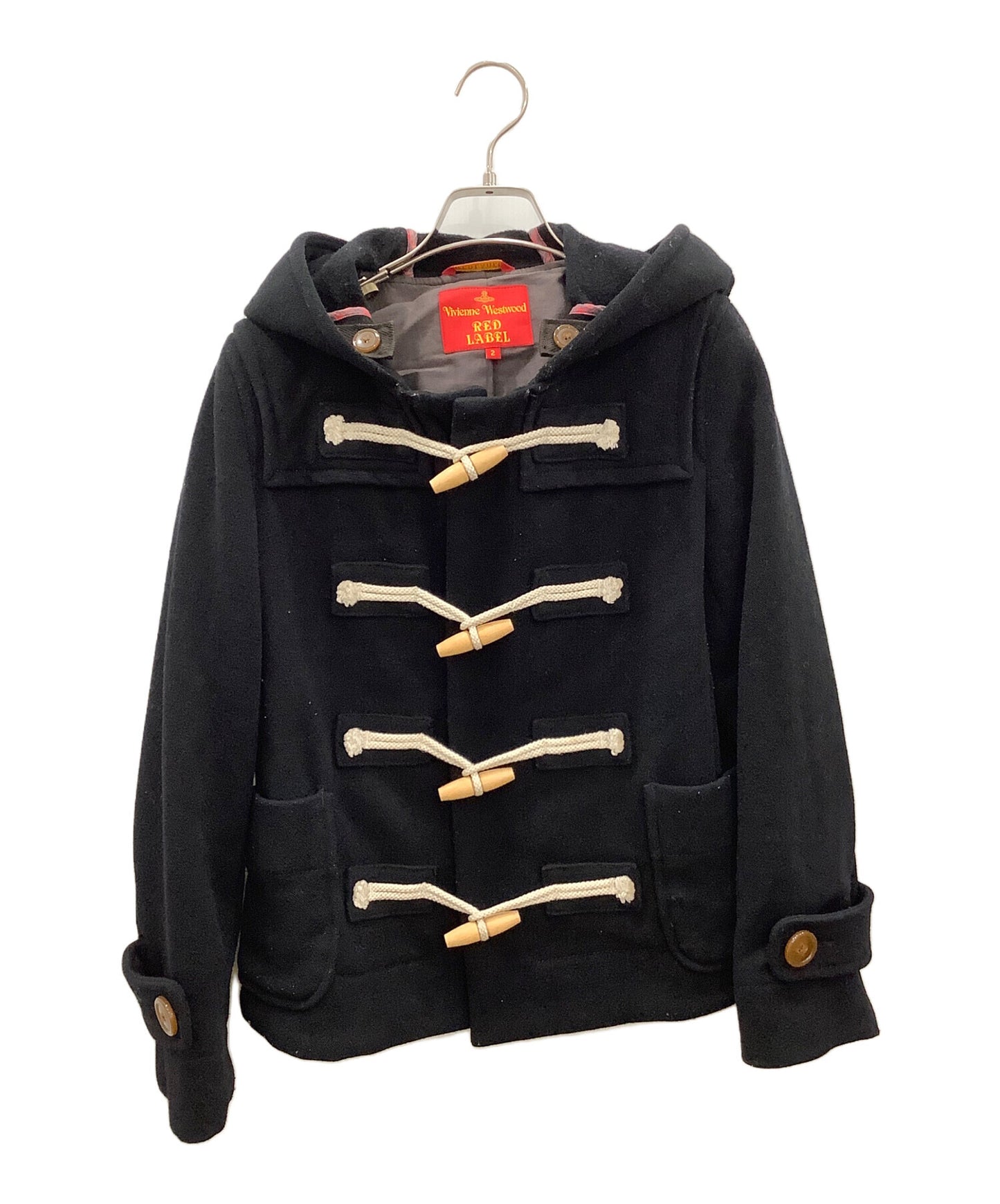[Pre-owned] Vivienne Westwood RED LABEL Short Duffle Coat Vivienne Westwood RED LABEL Women's Black 357-01-63018