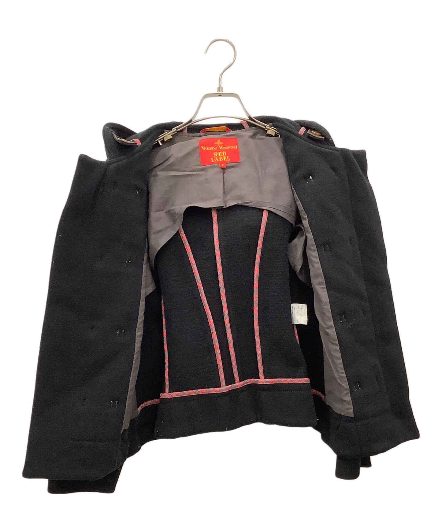 [Pre-owned] Vivienne Westwood RED LABEL Short Duffle Coat Vivienne Westwood RED LABEL Women's Black 357-01-63018