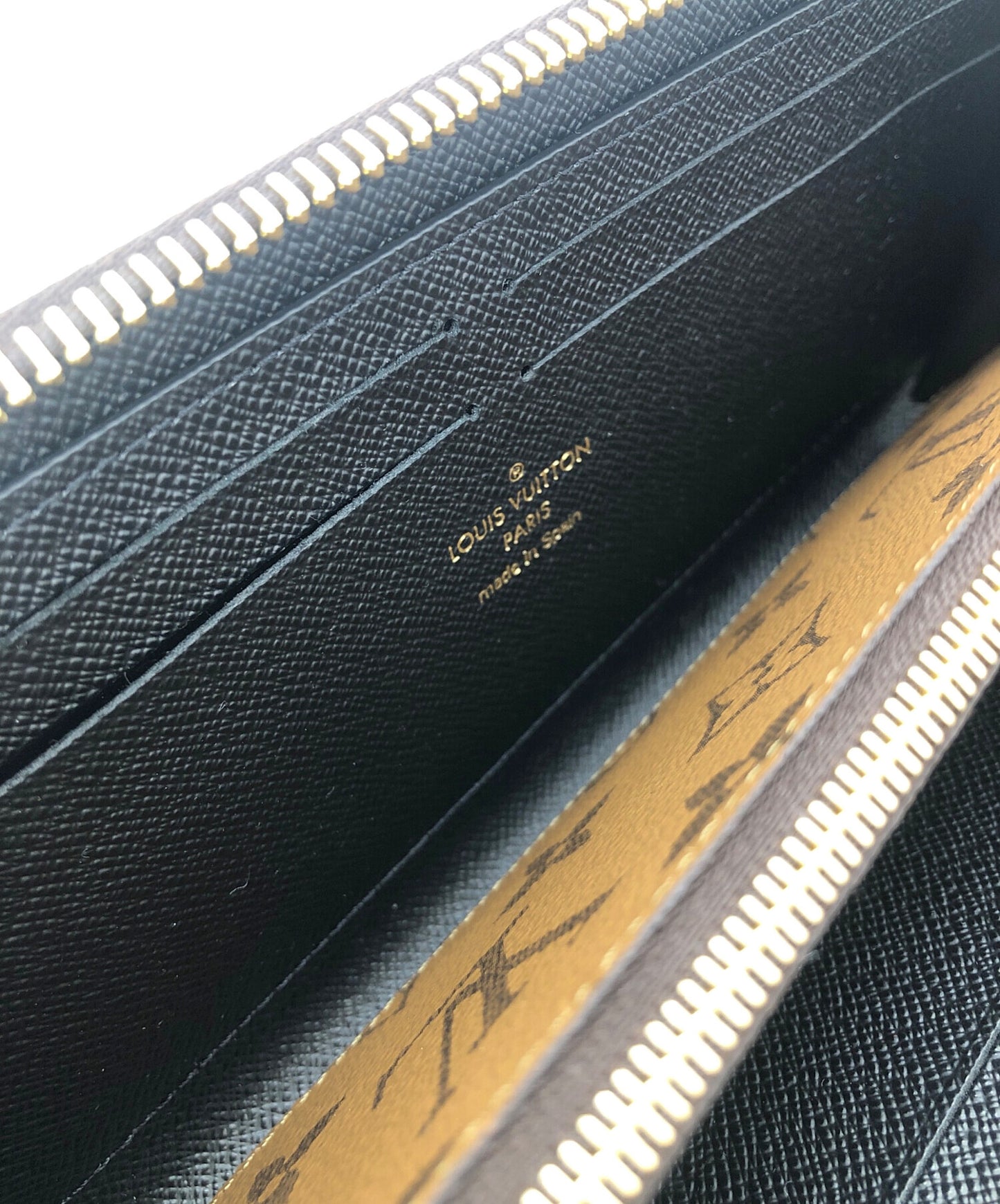 [Pre-owned] LOUIS VUITTON Monogram Reverse Porte-Feuil Clemence M82336