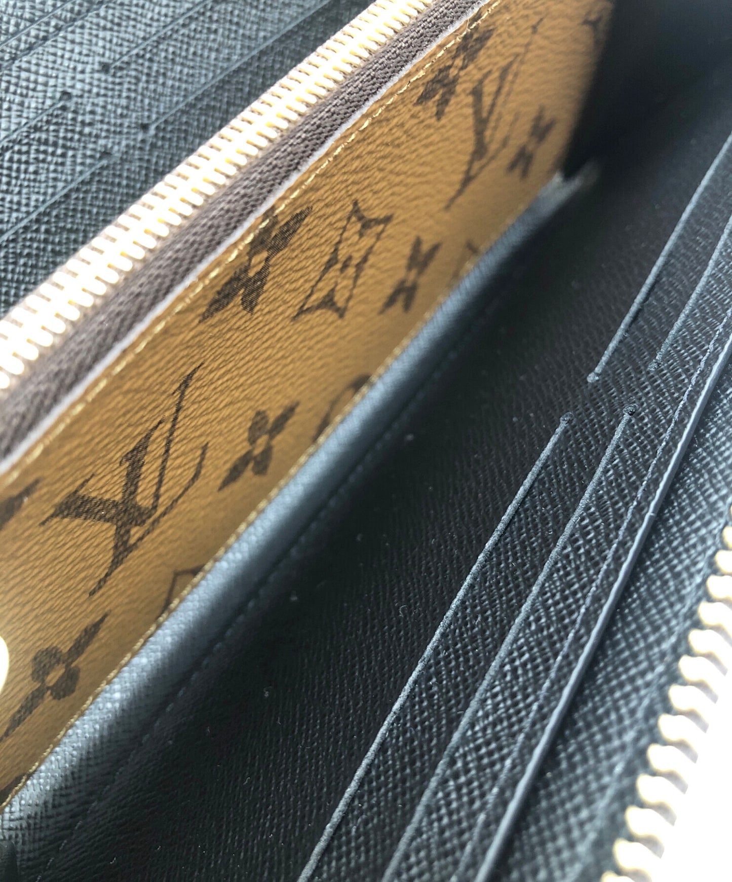 [Pre-owned] LOUIS VUITTON Monogram Reverse Porte-Feuil Clemence M82336