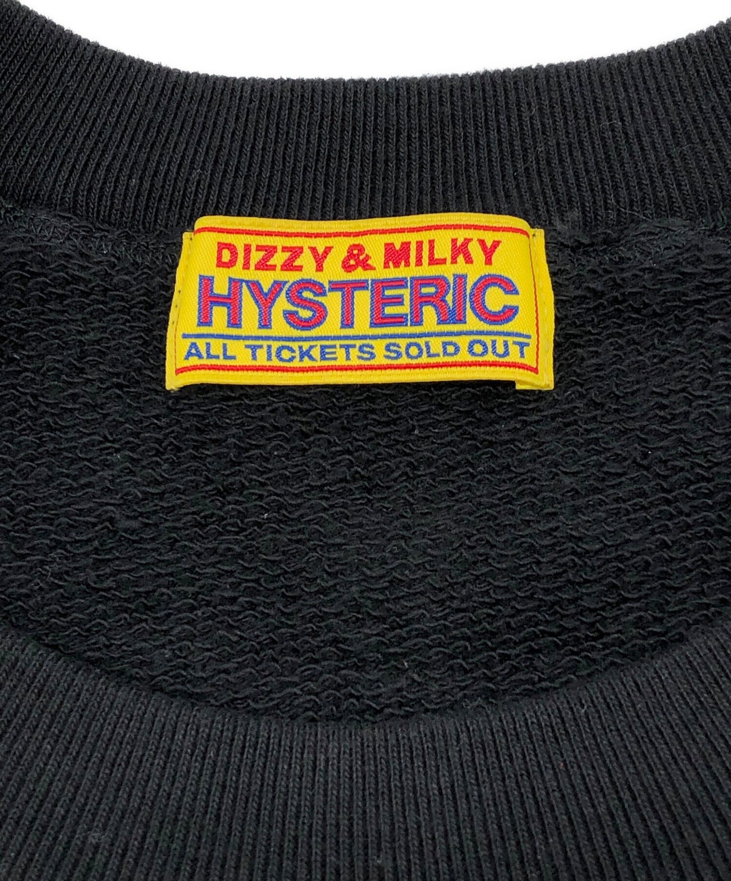 [Pre-owned] Hysteric Glamour PAINTING GIRL Oversized Sweatshirt 22AW 01223CS09