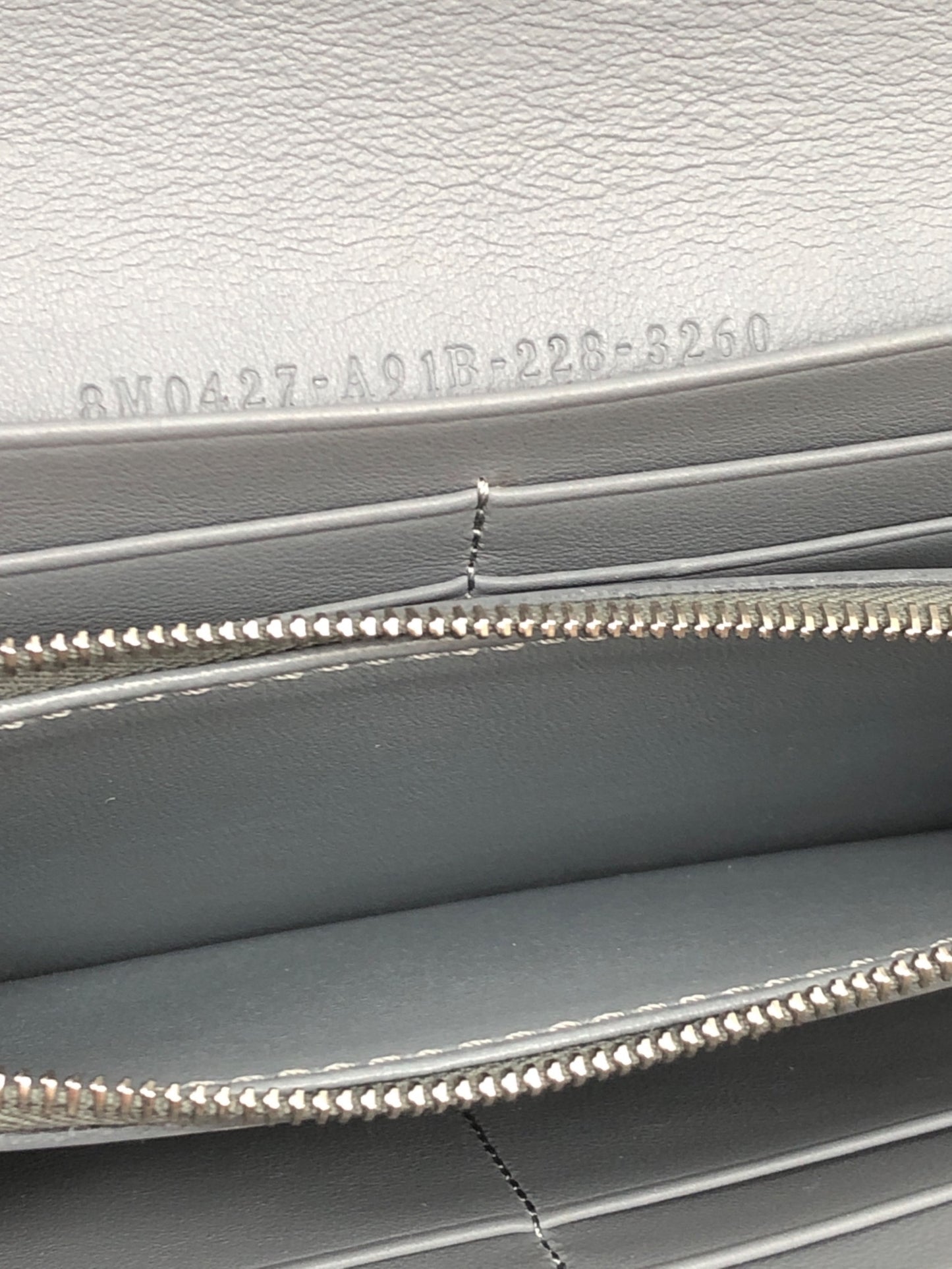 [Pre-owned] FENDI Long Wallet Peekaboo 8M0427-A91B